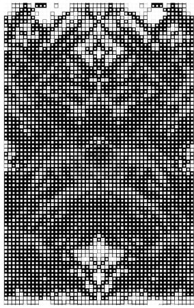 Ilustración de Pixel mosaico basado en el icono cuadrado. fondo abstracto blanco y negro - Imagen libre de derechos