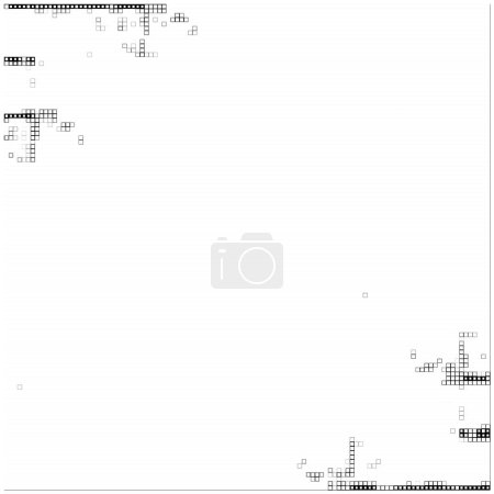 Illustration for Abstract pixel mosaic backdrop. black and white background - Royalty Free Image