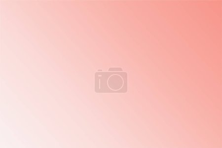 Illustration for Coral, Dusty Rose, Rose Quartz, Cream gradient abstract background - Royalty Free Image