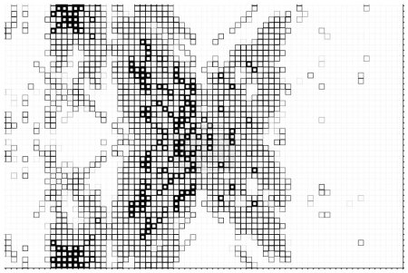 Ilustración de Fondo abstracto. textura monocromática. fondo texturizado en blanco y negro. fondo patrón - Imagen libre de derechos