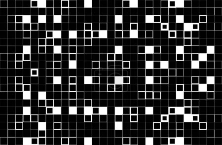 Ilustración de Fondo abstracto. textura monocromática. fondo texturizado en blanco y negro. fondo patrón - Imagen libre de derechos
