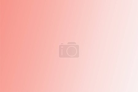 Illustration for Coral, Dusty Rose, Rose Quartz, Cream gradient abstract background - Royalty Free Image