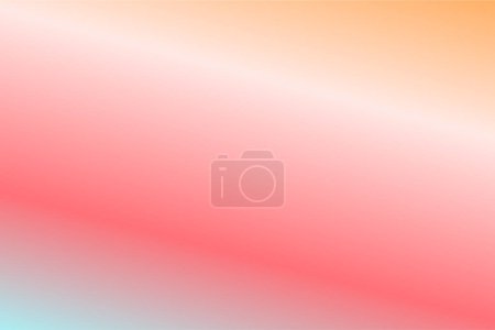 Illustration for Multicolor gradient background for backdrop or wallpaper with copy space. - Royalty Free Image