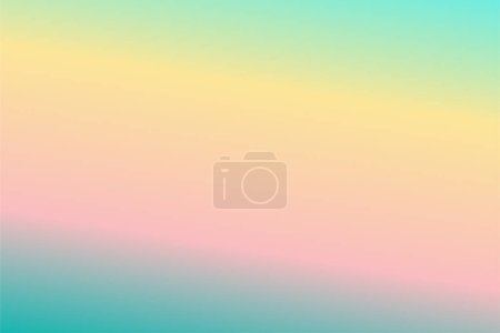 Illustration for Abstract multicolor gradient background for backdrop or wallpaper with copy space. - Royalty Free Image