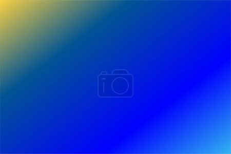 Illustration for Abstract luxury gold blue gradient studio wall, blue use on background, layout, banner and presentation.Defocused vector illustration template for your graphic design - Royalty Free Image