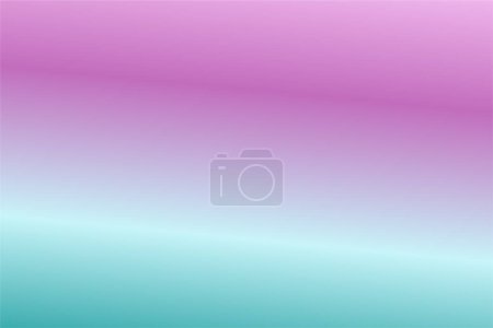 Illustration for Colorful abstract blur gradient background with Blue, Green, Turquoise, Orchid Lilac colors. Soft blurred backdrop. Defocused vector illustration template for your graphic design, banner, web - Royalty Free Image