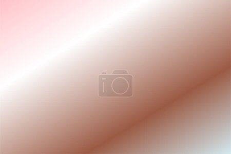 Illustration for Colorful abstract blur gradient background with Baby Blue, Burnt Sienna, White, Rosewater colors. Soft blurred backdrop. Defocused vector illustration template for your graphic design, banner, web - Royalty Free Image
