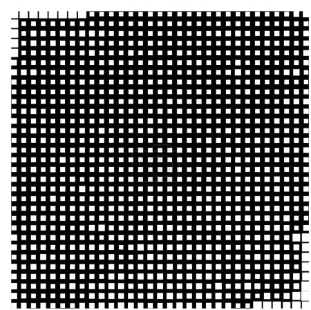 Illustration for Decorative black and white background with squares, vector illustration - Royalty Free Image