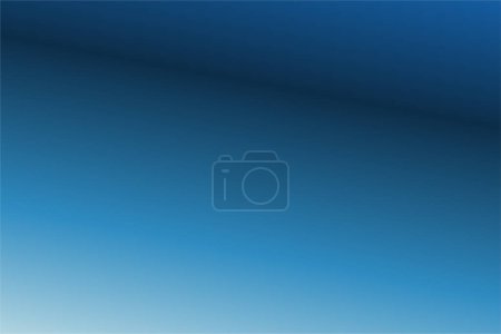 Illustration for Midnight Blue, Dark Blue, Blue Baby, Blue gradient abstract background - Royalty Free Image