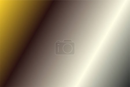 Illustration for Dark Blue, Cream, Black and Yellow abstract background. Colorful wallpaper, vector illustration - Royalty Free Image
