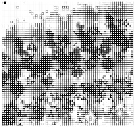 Ilustración de Grungy monocromo abstracto vector textura fondo - Imagen libre de derechos