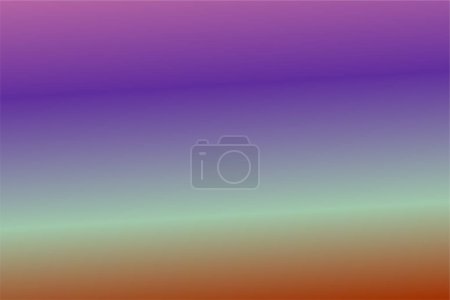 Illustration for Orchid, Violet, Green, Red and Orange abstract background. Colorful wallpaper, vector illustration - Royalty Free Image
