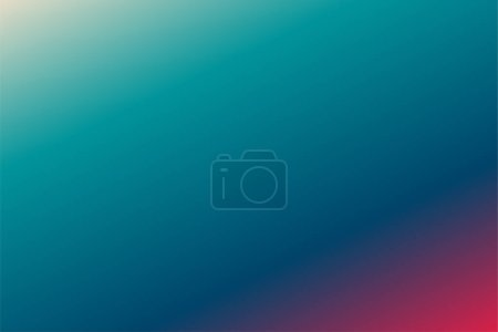 Illustration for Colorful abstract blur gradient background with Sand, blue red, navy colors. Softly blurred backdrop. Defocused vector illustration template for your graphic design, banner, web - Royalty Free Image
