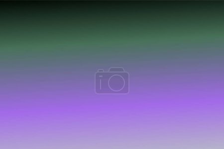 Ilustración de Fondo abstracto negro, verde bosque, púrpura y azul brumoso. Fondo de pantalla colorido, ilustración vectorial - Imagen libre de derechos
