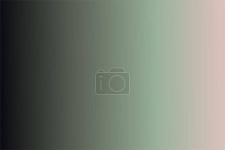 Illustration for Dusty Rose, Celadon Sage, Green and  Black abstract background. Colorful wallpaper, vector illustration - Royalty Free Image