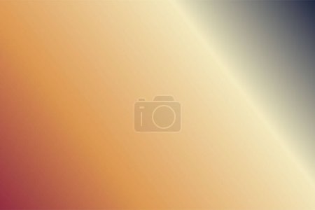 Illustration for Abstract gradient background with Dark Blue, Red Desert, and Champagne colors - Royalty Free Image