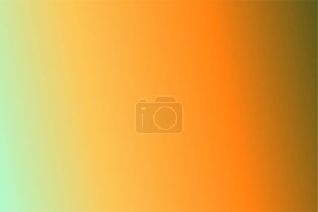 Illustration for Mint, Mimosa, Orange, Olive and Green abstract background. Colorful wallpaper, vector illustration - Royalty Free Image