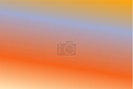 Illustration for Champagne Burnt Sienna Lilac Orange gradient abstract background - Royalty Free Image