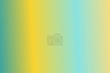 Illustration for Colorful gradient Teal, Green, Gold,Tiffany Blue,Freesia - Royalty Free Image