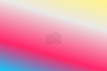 Illustration for Turquoise, Rose, Red Slate and Yellow abstract background. Colorful wallpaper, vector illustration - Royalty Free Image
