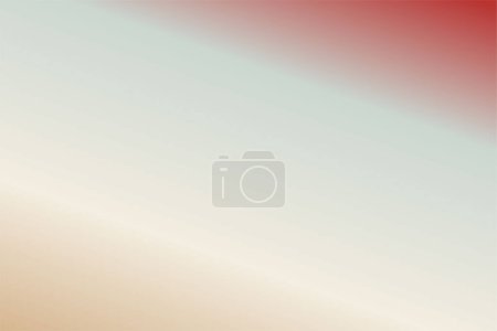 Illustration for Colorful gradient background Scarlet, Celadon ,Cream, Sand ,Dollar - Royalty Free Image
