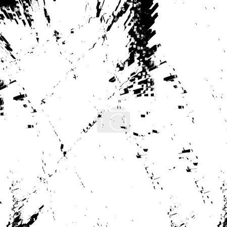 Ilustración de Textura en blanco y negro. fondo vector abstracto - Imagen libre de derechos