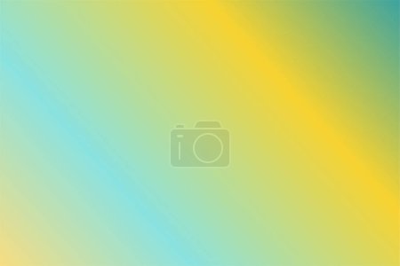 Illustration for Colorful gradient Teal, Green, Gold,Tiffany Blue,Freesia - Royalty Free Image