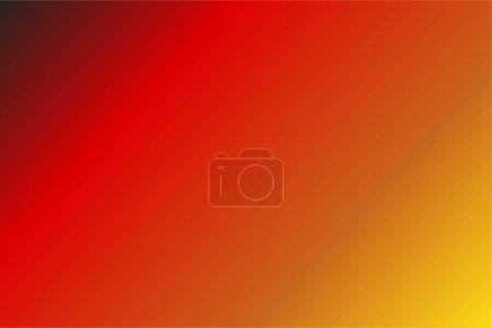 Illustration for Black Scarlet Desert Sun Yellow abstract background. Colorful wallpaper, vector illustration - Royalty Free Image