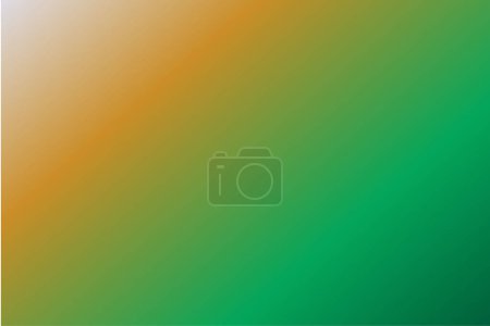 Illustration for Forest Green Emerald Green Desert Sun Ivory abstract background. Colorful wallpaper, vector illustration - Royalty Free Image