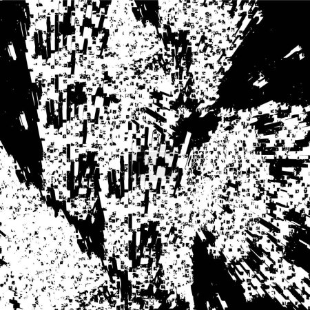 Ilustración de Fondo abstracto de textura grunge en blanco y negro. ilustración vectorial - Imagen libre de derechos