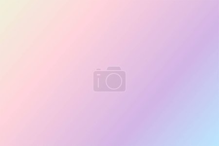 Illustration for Blue, Lilac, Rose Quartz and Cream abstract background. Colorful wallpaper, vector illustration - Royalty Free Image