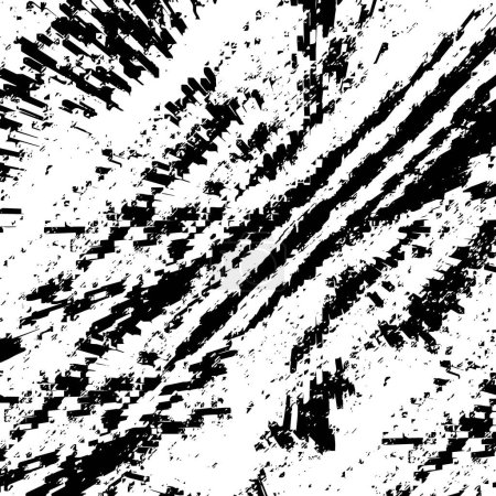 Ilustración de Fondo abstracto, textura grunge en blanco y negro. ilustración vectorial - Imagen libre de derechos