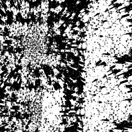 Ilustración de Fondo abstracto, textura grunge en blanco y negro. ilustración vectorial - Imagen libre de derechos