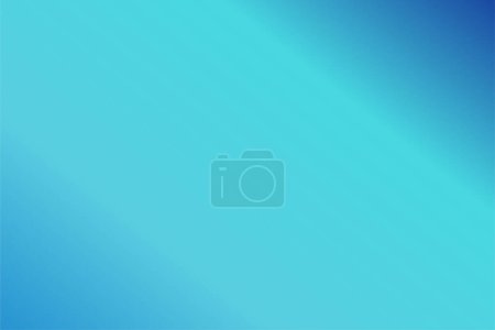 Illustration for Abstract gradient Royal Blue Aqua Tiffany background - Royalty Free Image