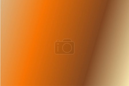 Illustration for Mimosa, Desert Sun, Tangerine and Champagne abstract background. Colorful wallpaper, vector illustration - Royalty Free Image