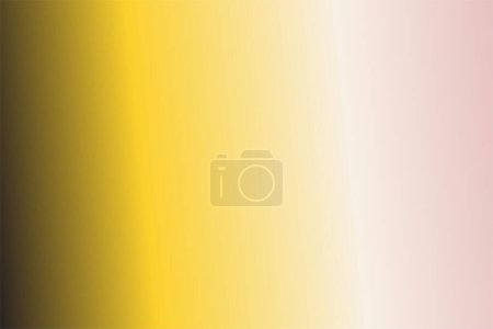 Illustration for Rosewater, Cream, Yellow, Jet and Black- abstract background. Colorful wallpaper, vector illustration - Royalty Free Image
