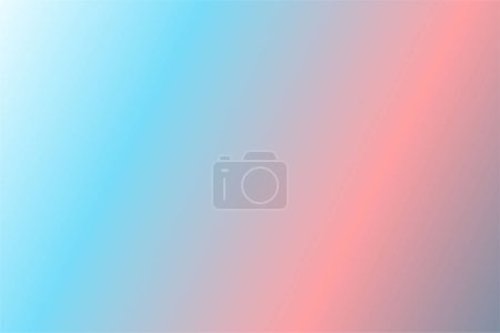 Illustration for Colorful gradient background Baby Blue, Turquoise, Coral, Blue Gray - Royalty Free Image