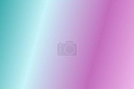 Illustration for Blue, Green, Turquoise, Orchid and Lilac abstract background. Colorful wallpaper, vector illustration - Royalty Free Image
