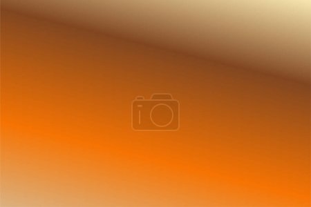 Ilustración de Mimosa, Desert Sun, Tangerine y Champagne fondo abstracto. Fondo de pantalla colorido, ilustración vectorial - Imagen libre de derechos