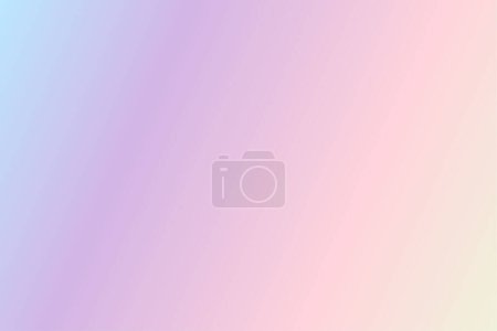 Ilustración de Fondo abstracto azul, lila, cuarzo rosa y crema. Fondo de pantalla colorido, ilustración vectorial - Imagen libre de derechos