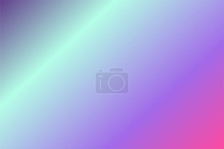 Illustration for Abstract background with Purple, Aqua, Violet, Fuchsia colors gradient, this is illustration with space your text. - Royalty Free Image