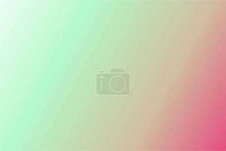 Ilustración de Abstracto colorido liso difuminado texturizado fondo fuera de foco tonificado en rosa, rojo, beige, menta, Seafoam, colores verdes - Imagen libre de derechos