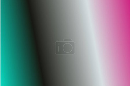 Illustration for Abstract gradient Cyan Ebony Slate Pink background. - Royalty Free Image