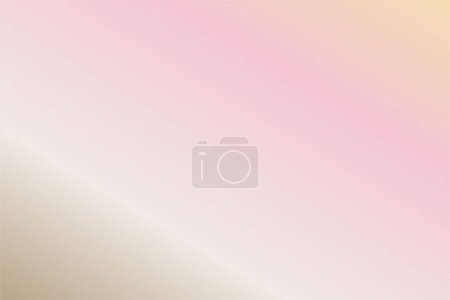 Illustration for Colorful gradient background Nude, Ivory, Rose water, Champagne - Royalty Free Image