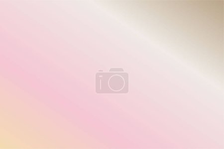 Illustration for Colorful gradient background Nude, Ivory, Rose water, Champagne - Royalty Free Image
