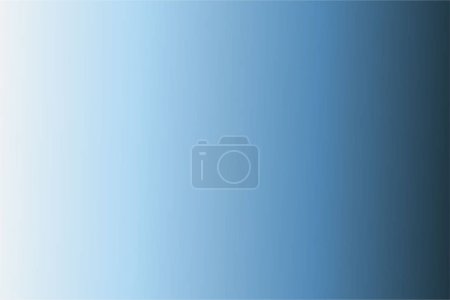 Illustration for Colorful gradient background White, Baby Blue,Blue, Grotto, Navy Blue - Royalty Free Image