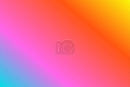 Illustration for Teal Hot Pink, Red, Orange and Gold abstract background, vector illustration - Royalty Free Image
