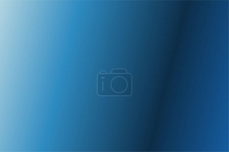 Illustration for Midnight Blue, Dark Blue, Blue Baby, Blue gradient abstract background - Royalty Free Image