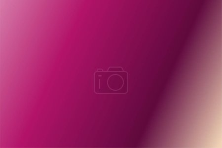 Illustration for Colorful gradient background Champagne, Fuchsia, Orchid - Royalty Free Image