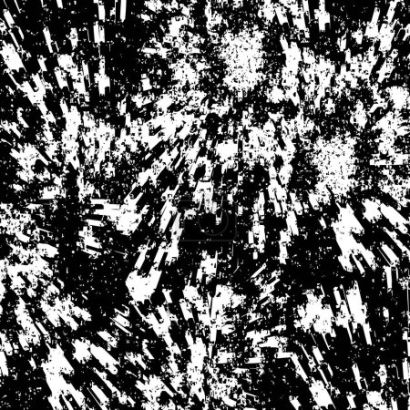 Ilustración de Fondo abstracto. textura monocromática. texturizado en blanco y negro - Imagen libre de derechos